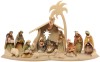 Crib Morgenstern 17 Figurines with stable and star