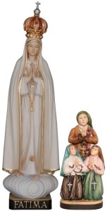 Our Lady of Fatim· with crown and childs