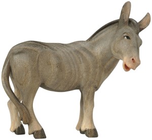 Donkey standing - color - 10 cm