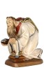 Wise man kneeling baroque crib - colorato - 10 cm