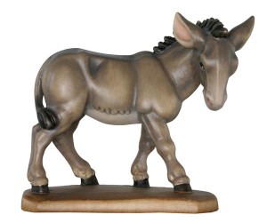 Donkey baroque crib - colorato - 10 cm