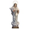 Our Lady of Medjugoje with Halo 12 stars Linden wood carved