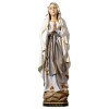 Madonna di Lourdes - Tiglio scolpito