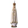 Our Lady of Fátima Capelinha with crown Linden wood carved