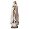 Madonna di Fátima Capelinha - Tiglio scolpito
