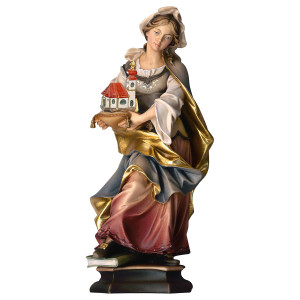 St. Adelheid of Burgundy with chruch