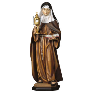 St. Clare of Assisi with ciborium
