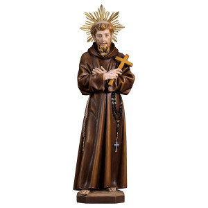 S. Francesco d´Assisi con croce con Raggiera