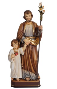 St. Josef with Jesus as boy