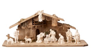 HE Nativity set 15 pcs - stable Holy Night