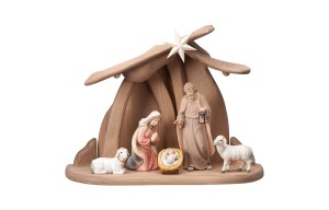 AD Nativity set 7 pcs-stable for Hl.Family
