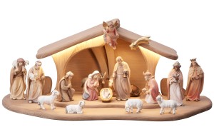 AD Nativity set 19 pcs-Stable Luce with Led