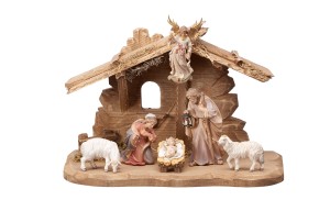 ZI Nativity set 8 pcs-stab.Tyrol for Holy Family