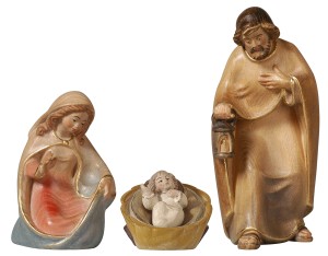 PE Holy Family Infant Jesus loose - color watercolor - 9 cm