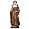 St. Angela of Foligno with cross - color - 18 cm