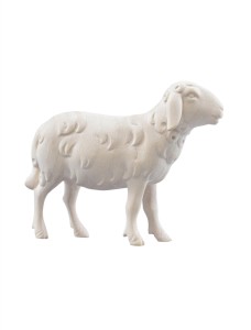LI Sheep looking forward - natural - 8,5 cm