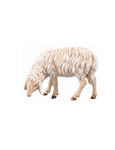 IN Sheep eating left - color - 12 cm