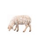 IN Schaf fressend links - bemalt - 12 cm