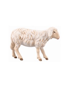 IN Schaf vorwärtsschauend - bemalt - 12 cm
