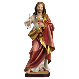 Sacro Cuore di Gesù - colorato - 7 cm