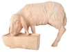 Schaf trinkend - natur - 9 cm