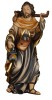 San Giuseppe con lanterna (fuga in Egitto) - colorato - 12 cm