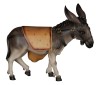 Esel ohne Gepäck (Flucht nach Ägypten) - bemalt - 12 cm