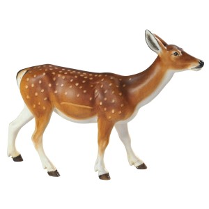 Fallow deer female - color - 8,2 cm (14-16)