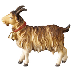 UL Goat with bell - color - 12 cm