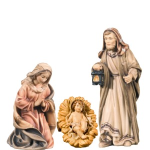 O-The Holy Family "A" O 4pcs. - color - 8 cm