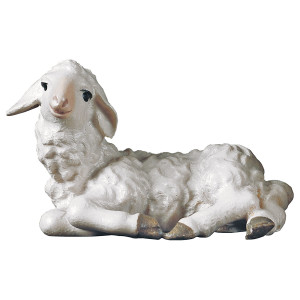 UL Lying lamb - color - 12 cm