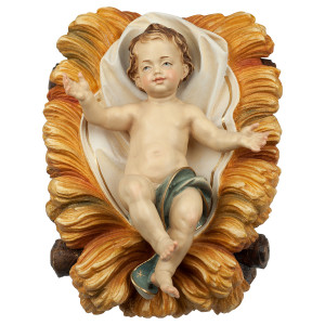UL Gesù Bambino e Culla 2 Pezzi - colorato - 10 cm