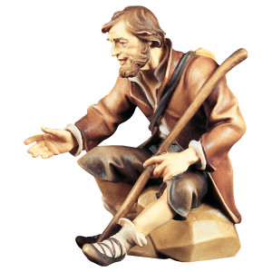 SH Sitting herder with crook - color - 10 cm