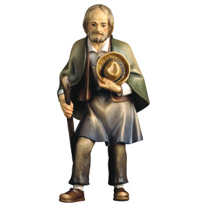 SH Old farmer with crook - color - 8 cm