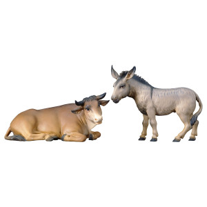 SH Ox & Donkey 2 Pieces - color - 10 cm