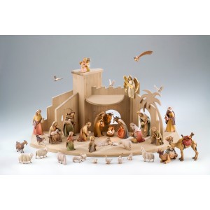 Set 38 pieces with Joseph 3H + stable