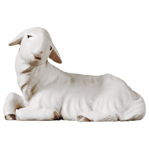 CO Lying lamb - color - 12 cm