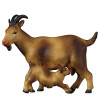 CO Goat with kid - color - 10 cm