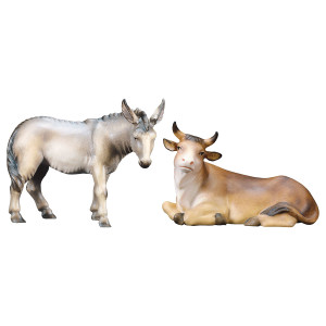 CO Ox & Donkey 2 Pieces - color - 10 cm