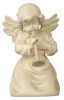 Bell angel with trumpet