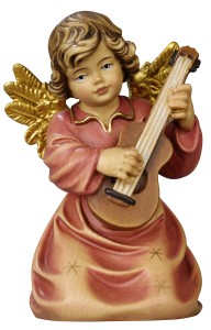 Bell angel with guitar