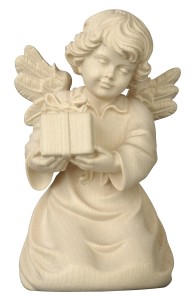 Bell angel with parcel