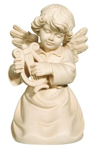 Bell angel with lyre