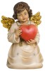 Bell angel with heart