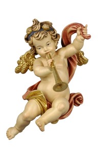 Angel Leonardo with trumpet