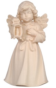 Bell angel standing with lantern