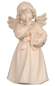 Bell angel standing with book
