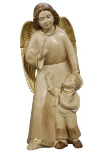 Guardian angel with boy - modern