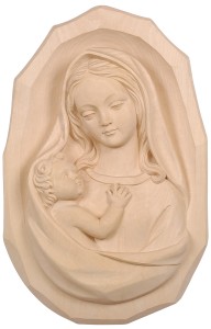 Madonna parete con bambino