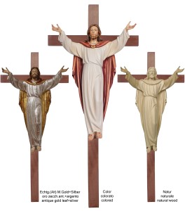 Risen Christ on cross